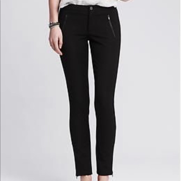 banana republic black skinny jeans